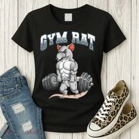 Gym Rat Fitness Bodybuilding Women's T-Shirt thumb 3