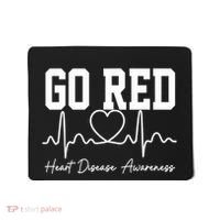 Go Red For Women American Heart Disease Month Awareness Mousepad thumb 0