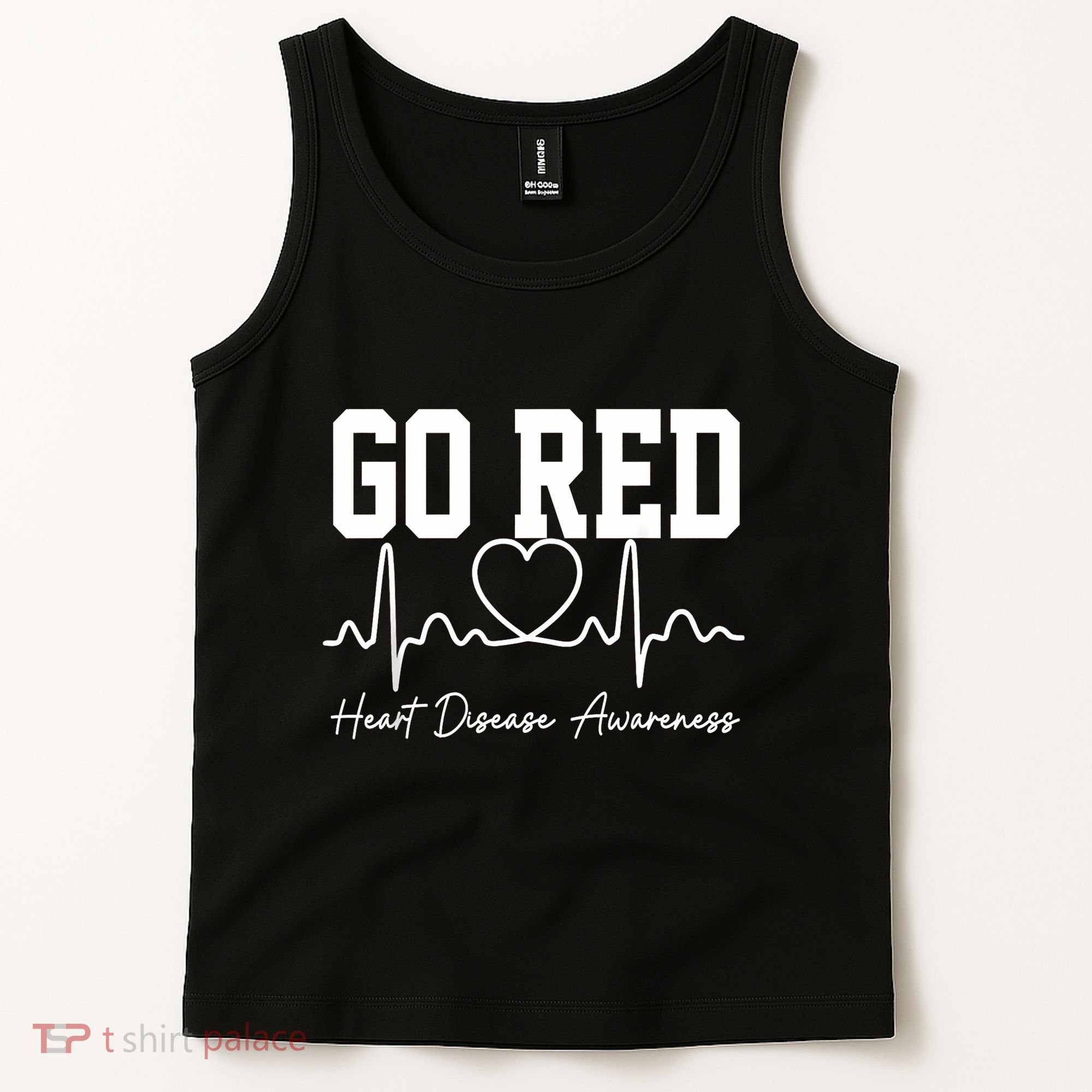 Go Red For Women American Heart Disease Month Awareness Tank Top