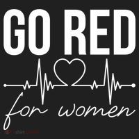 Go Red Funny Heart Disease Awareness Month Gift Golf Towel thumb 3