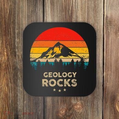 Geology Rocks Funny Geologist Gift Idea Coaster