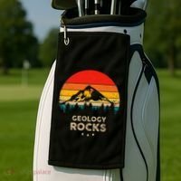 Geology Rocks Funny Geologist Gift Idea Golf Towel thumb 2