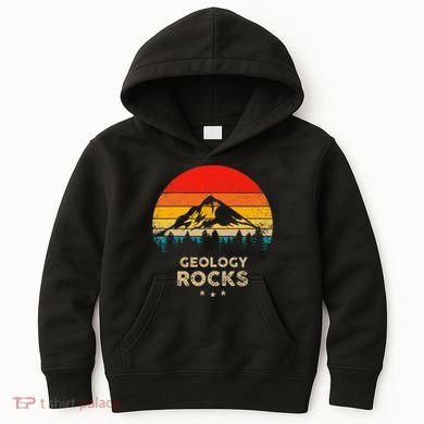 Geology Rocks Funny Geologist Gift Idea Kids Hoodie