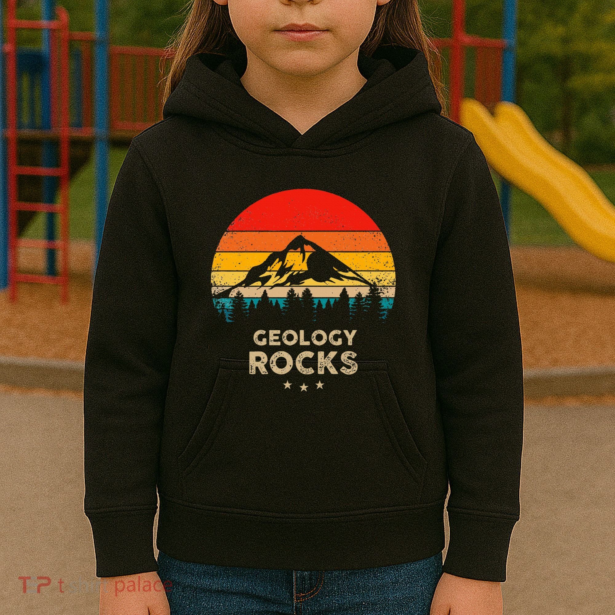 Geology Rocks Funny Geologist Gift Idea Kids Hoodie