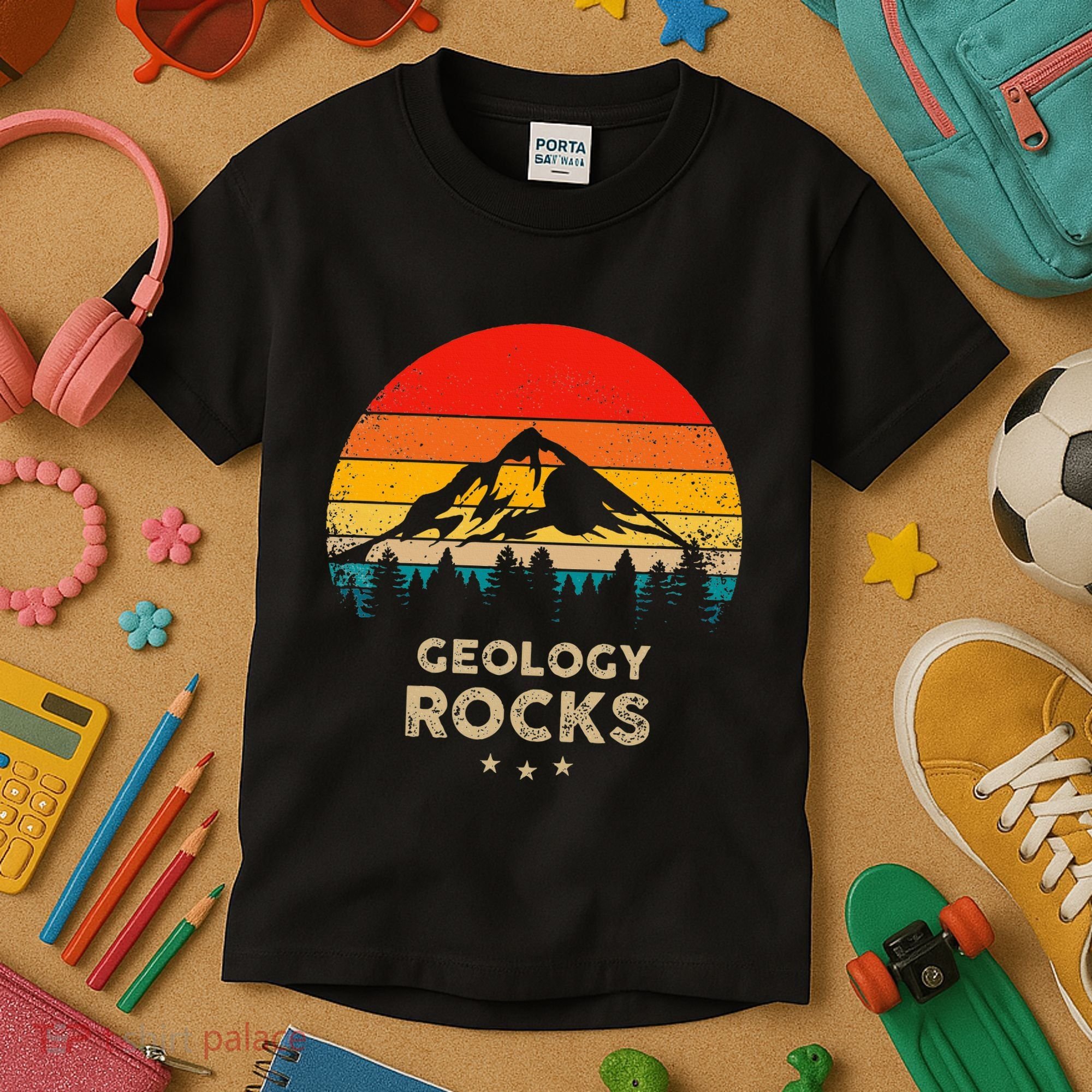 Geology Rocks Funny Geologist Gift Idea Kids T-Shirt