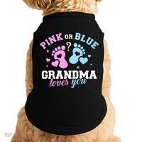 Gender Reveal Grandma Doggie Tank thumb 0