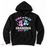Gender Reveal Grandma Hoodie thumb 0