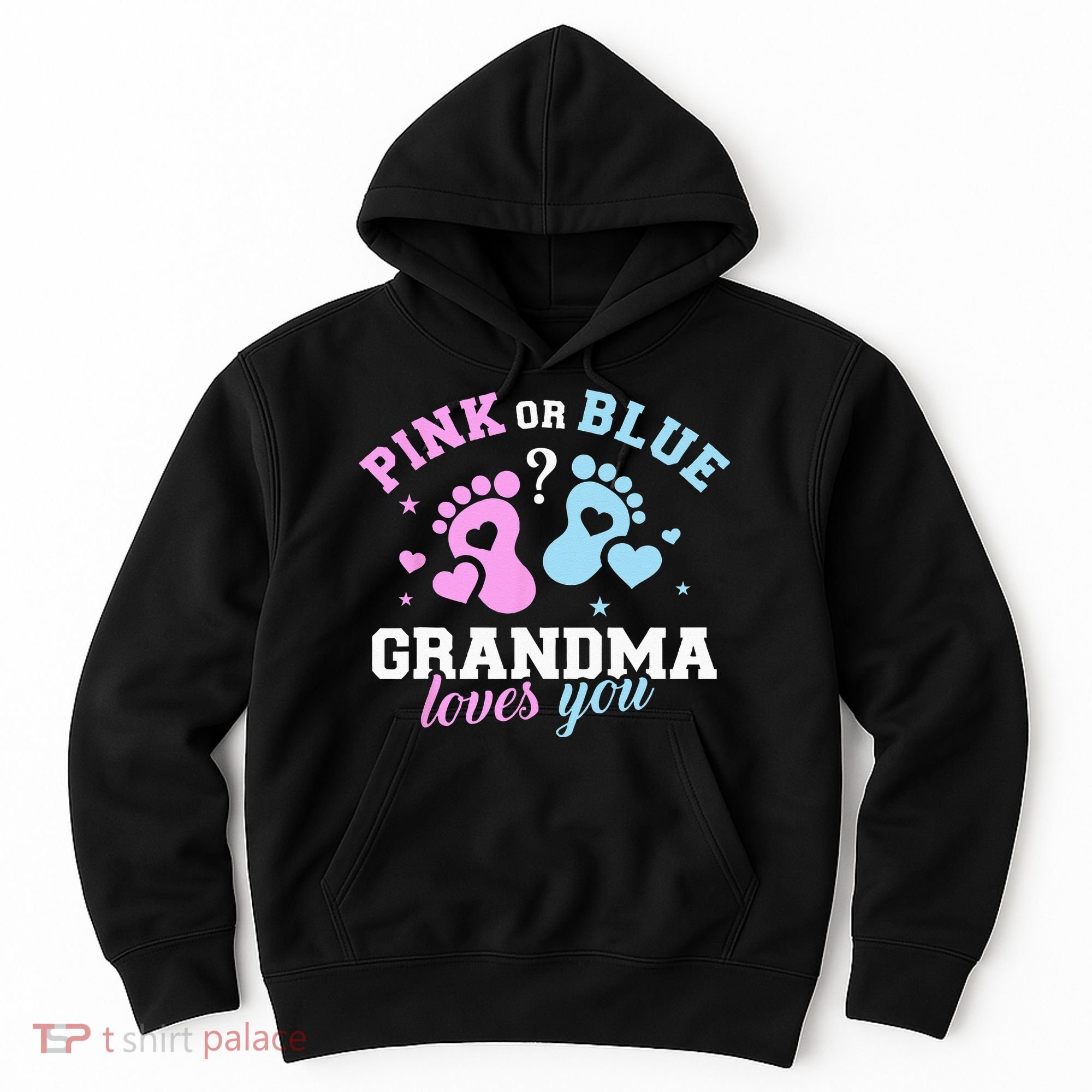 Gender Reveal Grandma Hoodie