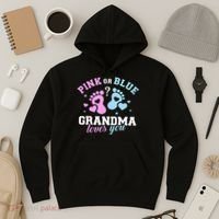 Gender Reveal Grandma Hoodie thumb 3