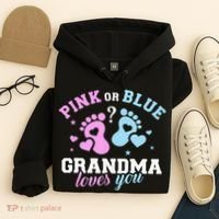 Gender Reveal Grandma Hoodie thumb 4