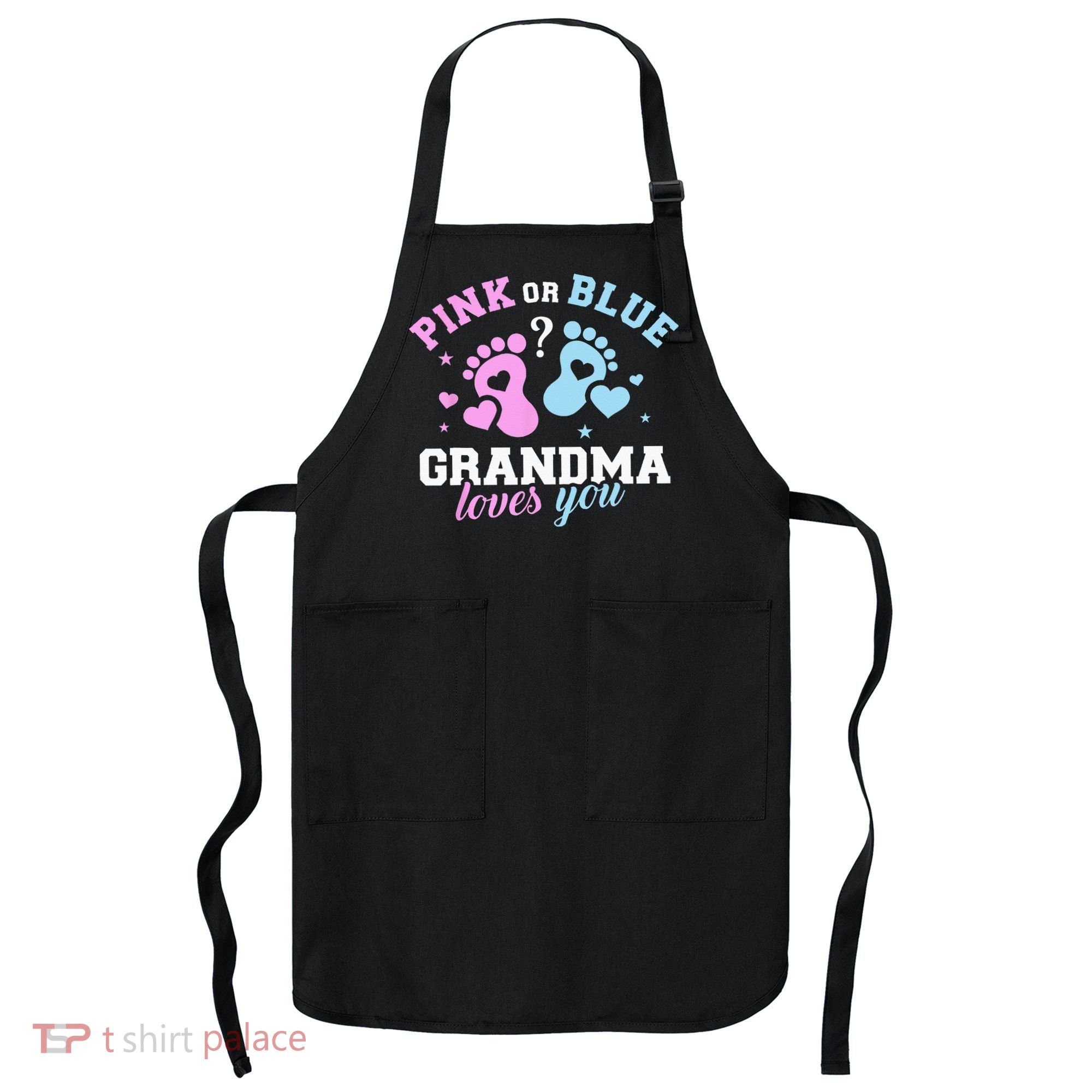 Gender Reveal Grandma Apron