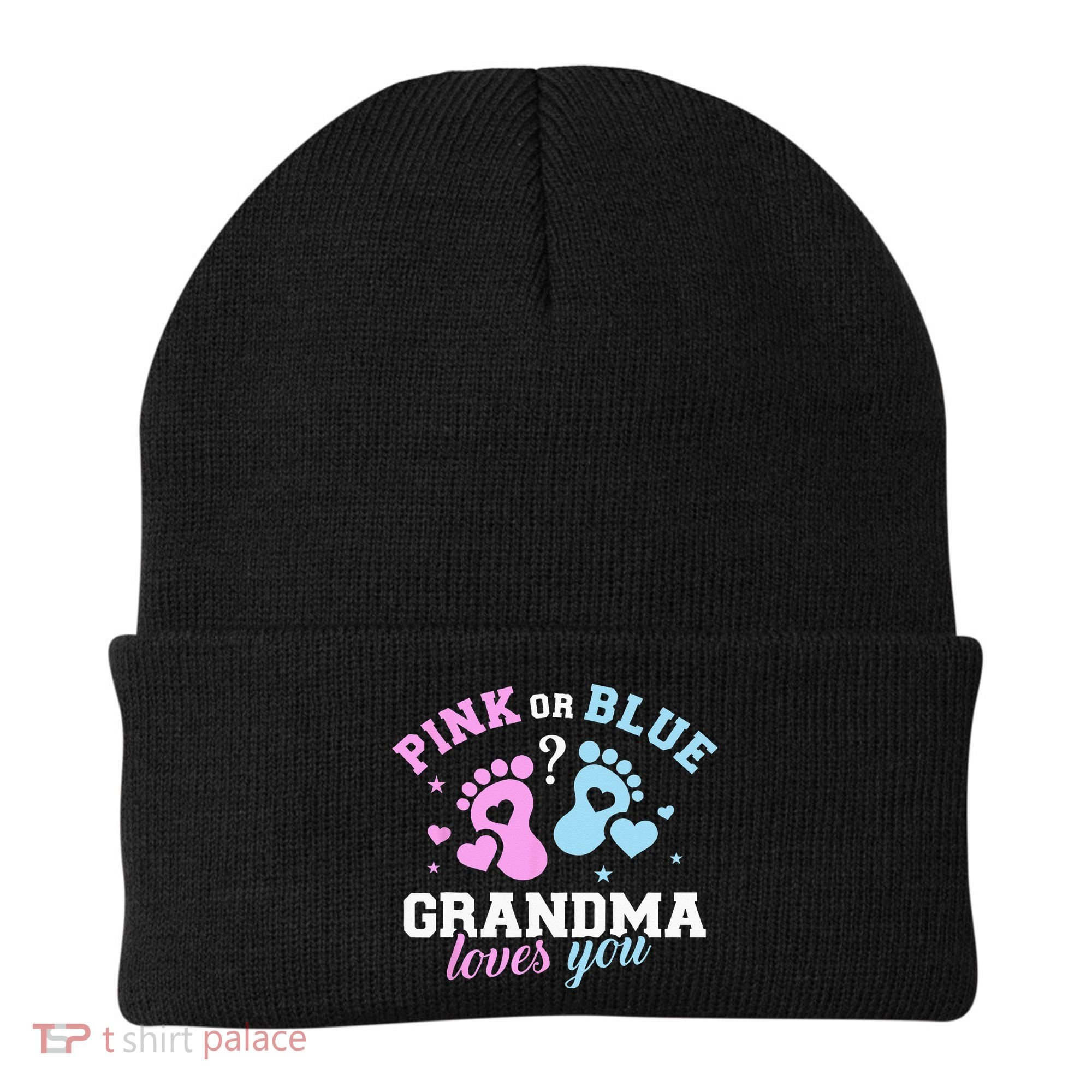 Gender Reveal Grandma Beanie