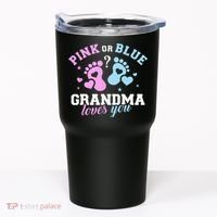 Gender Reveal Grandma Tumbler thumb 0