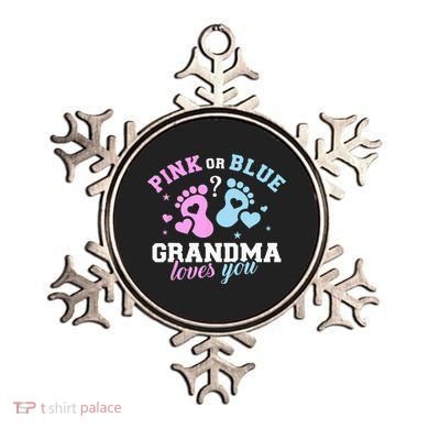 Gender Reveal Grandma Ornament