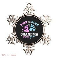 Gender Reveal Grandma Ornament thumb 0