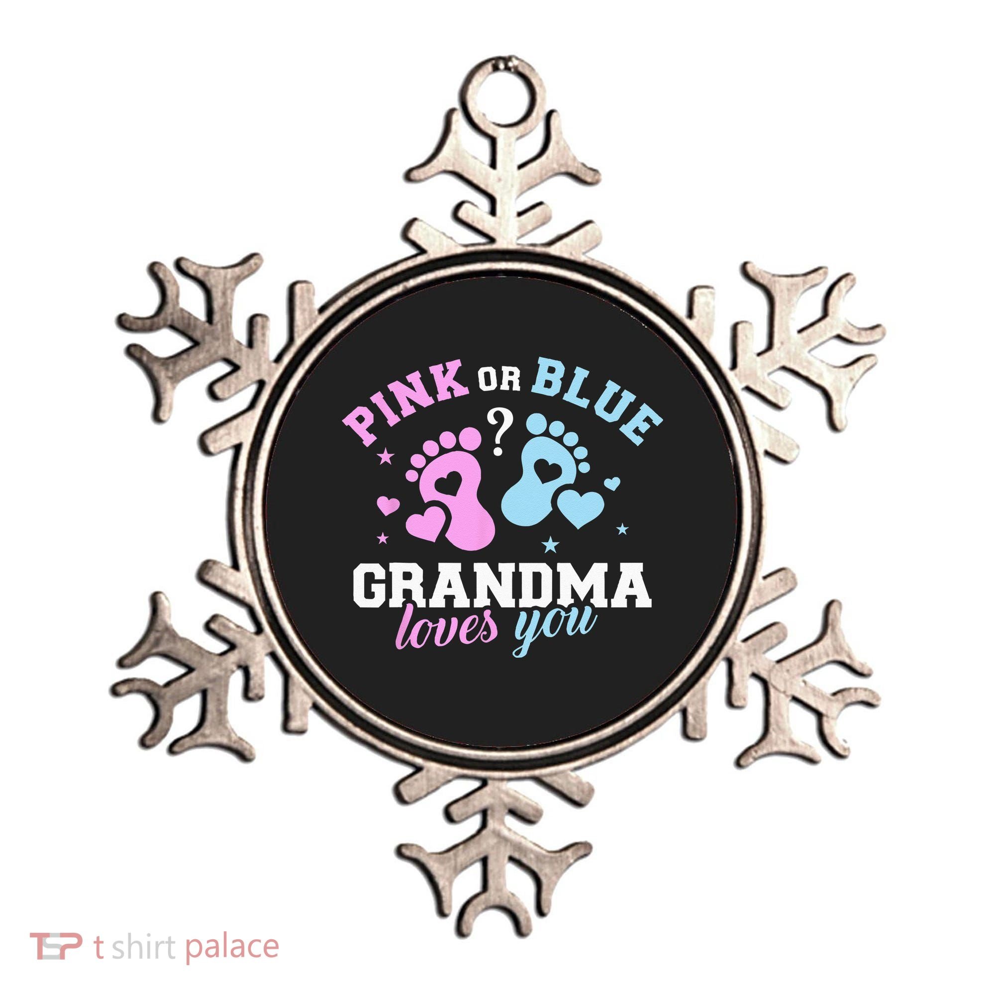 Gender Reveal Grandma Ornament