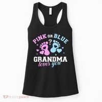 Gender Reveal Grandma Women's Tank Top thumb 0
