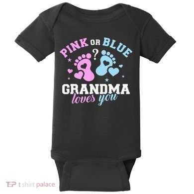 Gender Reveal Grandma Baby Bodysuit