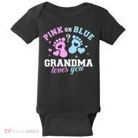 Gender Reveal Grandma Baby Bodysuit thumb 0