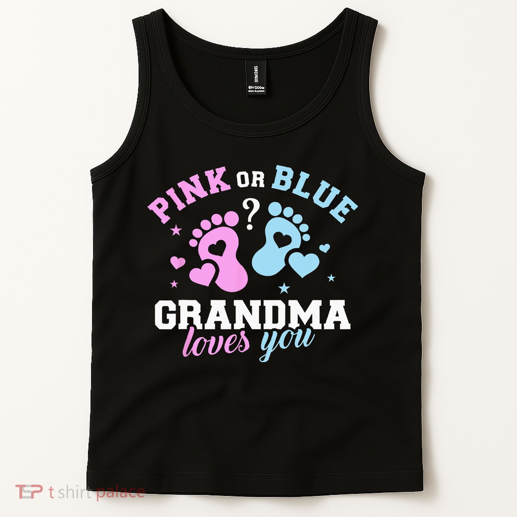 Gender Reveal Grandma Tank Top