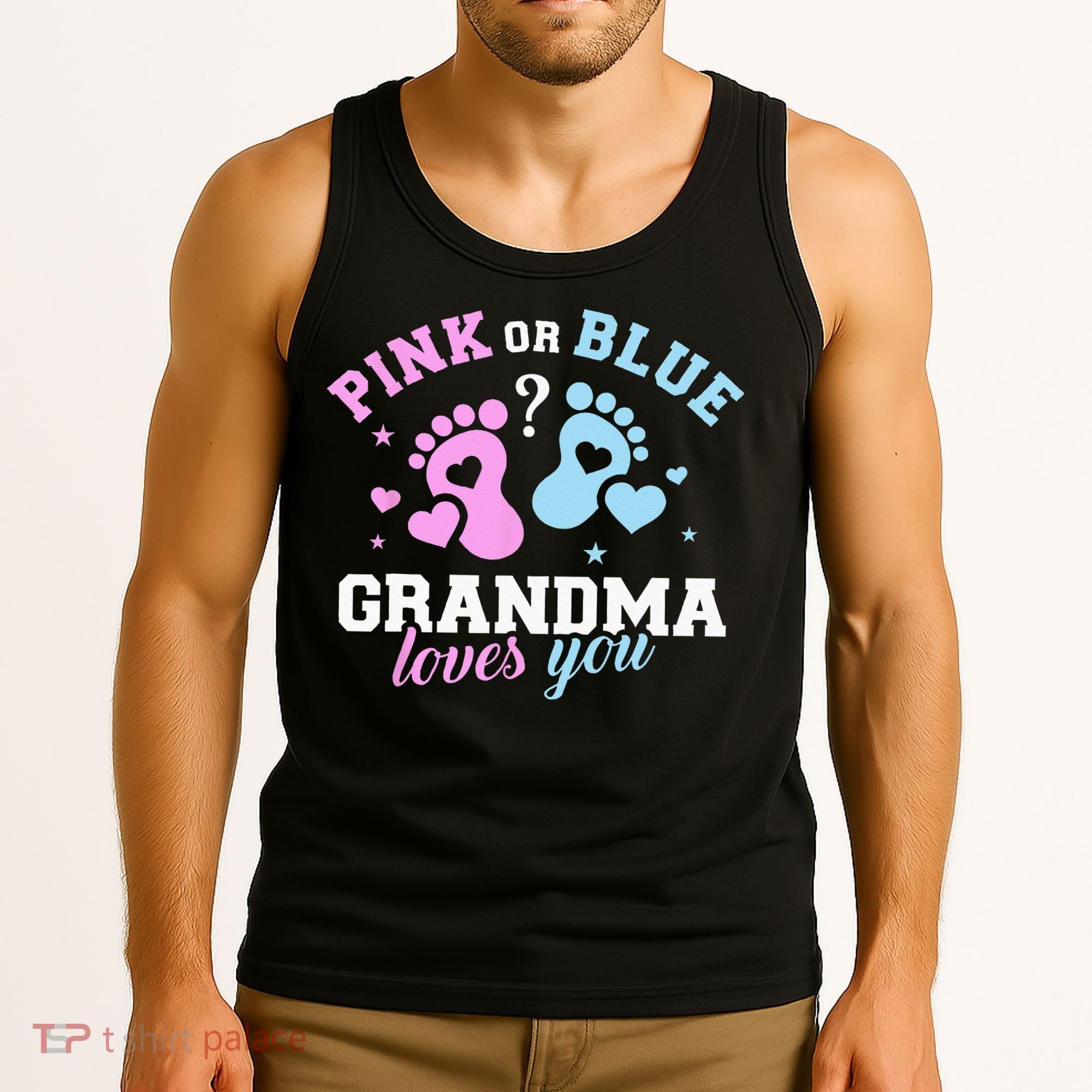 Gender Reveal Grandma Tank Top