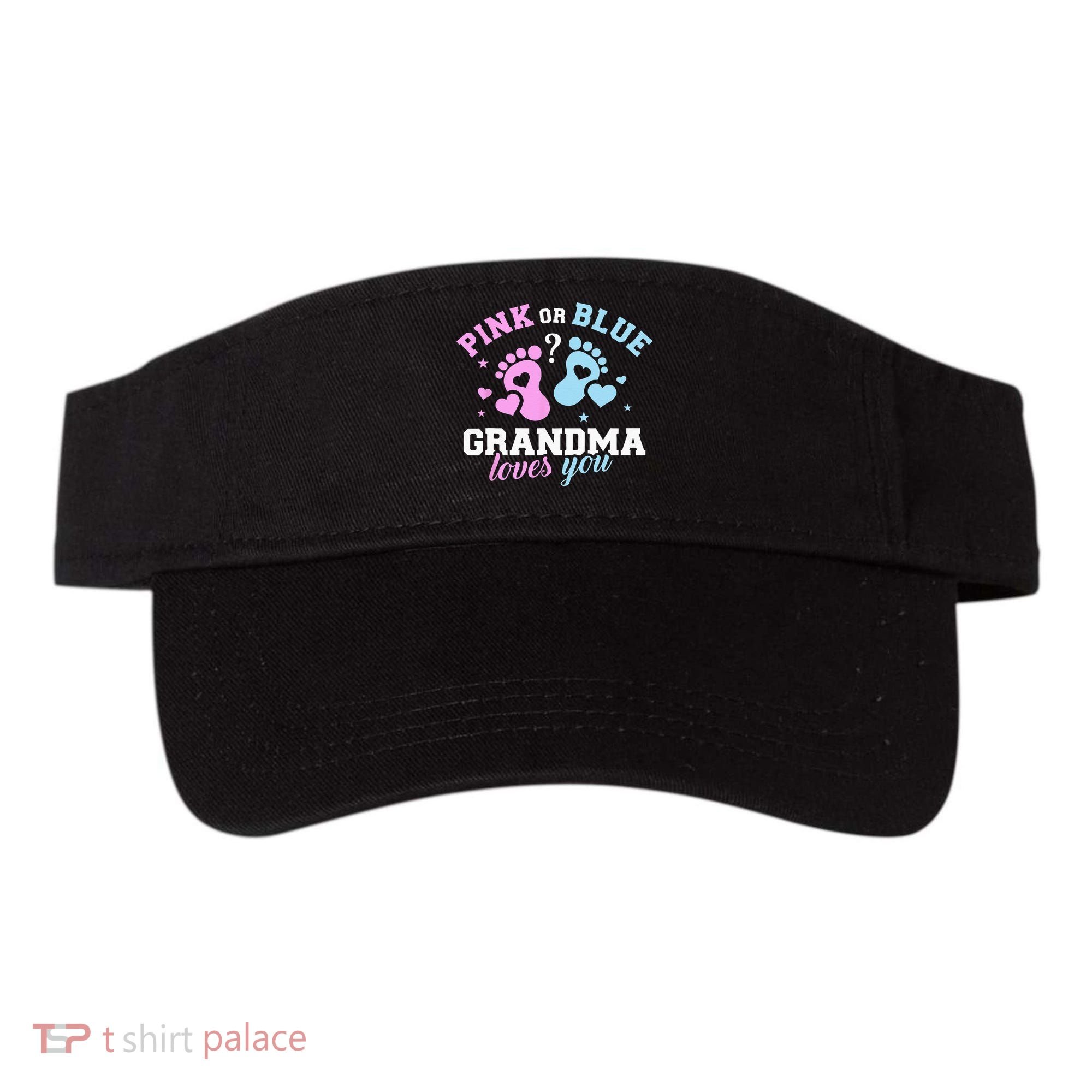 Gender Reveal Grandma Visor