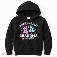 Gender Reveal Grandma Kids Hoodie thumb 0