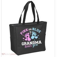 Gender Reveal Grandma Tote Bag thumb 2