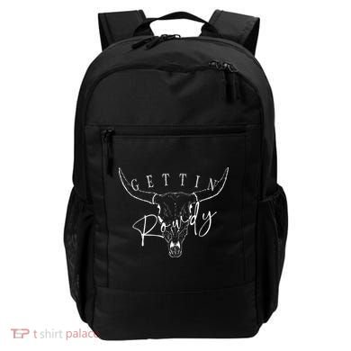 Getting Rowdy Getting Hitched Western Bachelorette Backpack