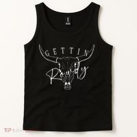 Getting Rowdy Getting Hitched Western Bachelorette Tank Top thumb 2