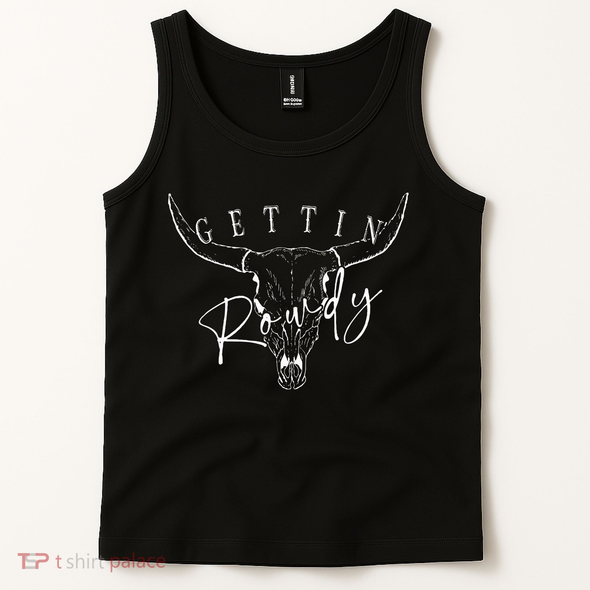 Getting Rowdy Getting Hitched Western Bachelorette Tank Top