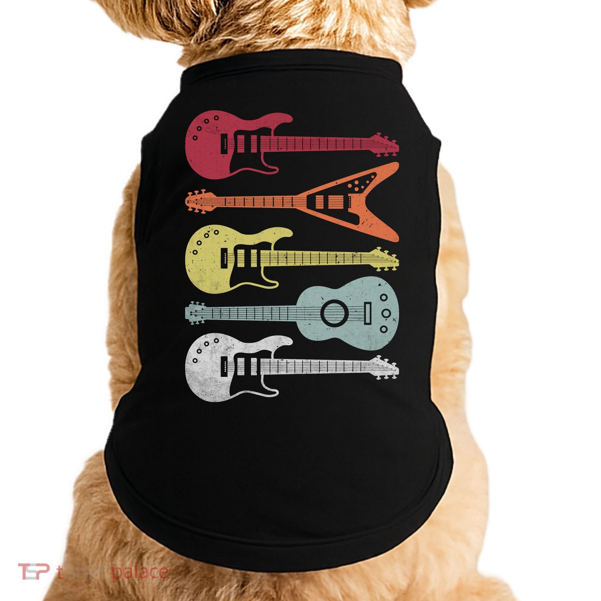 Guitar Retro Doggie Tank
