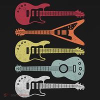 Guitar Retro Doggie Tank thumb 4