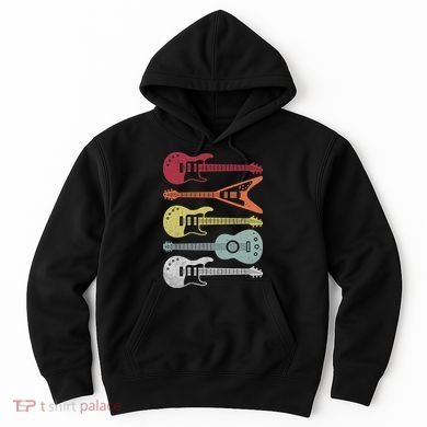Guitar Retro Hoodie