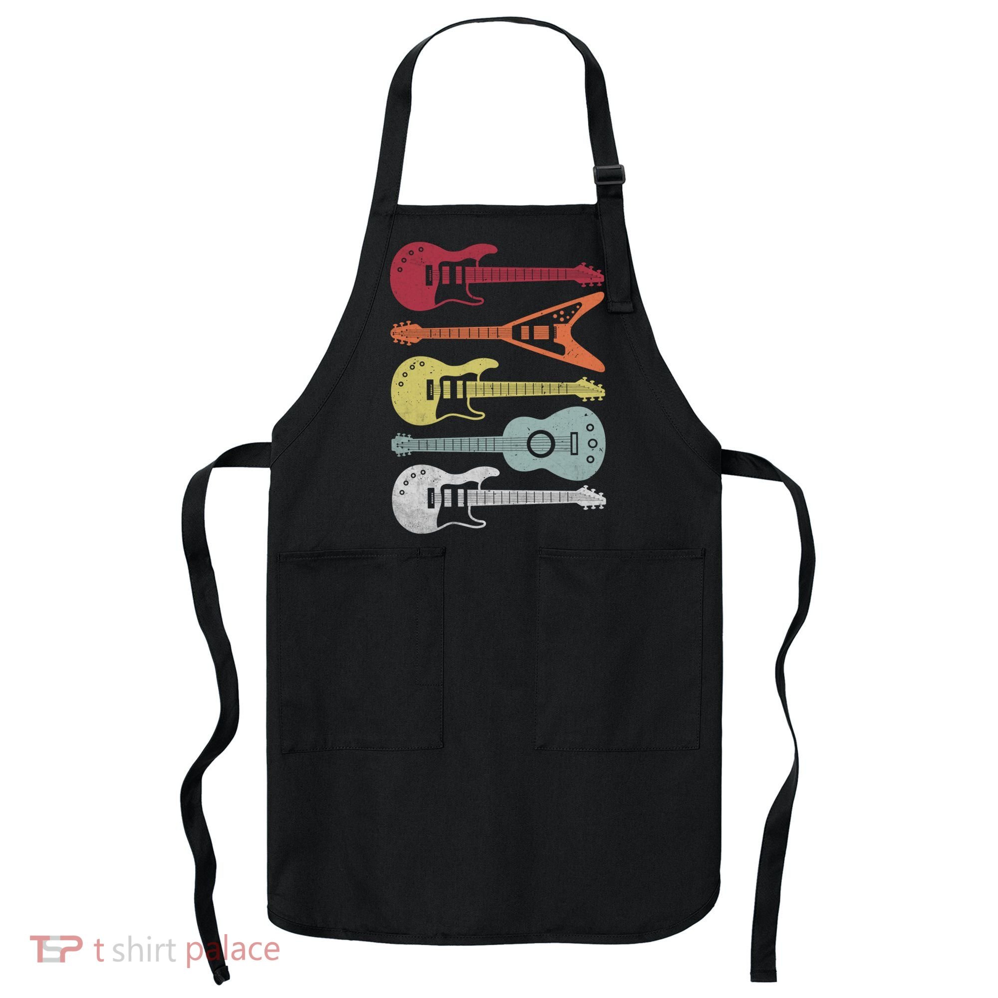 Guitar Retro Apron