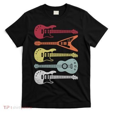 Guitar Retro T-Shirt