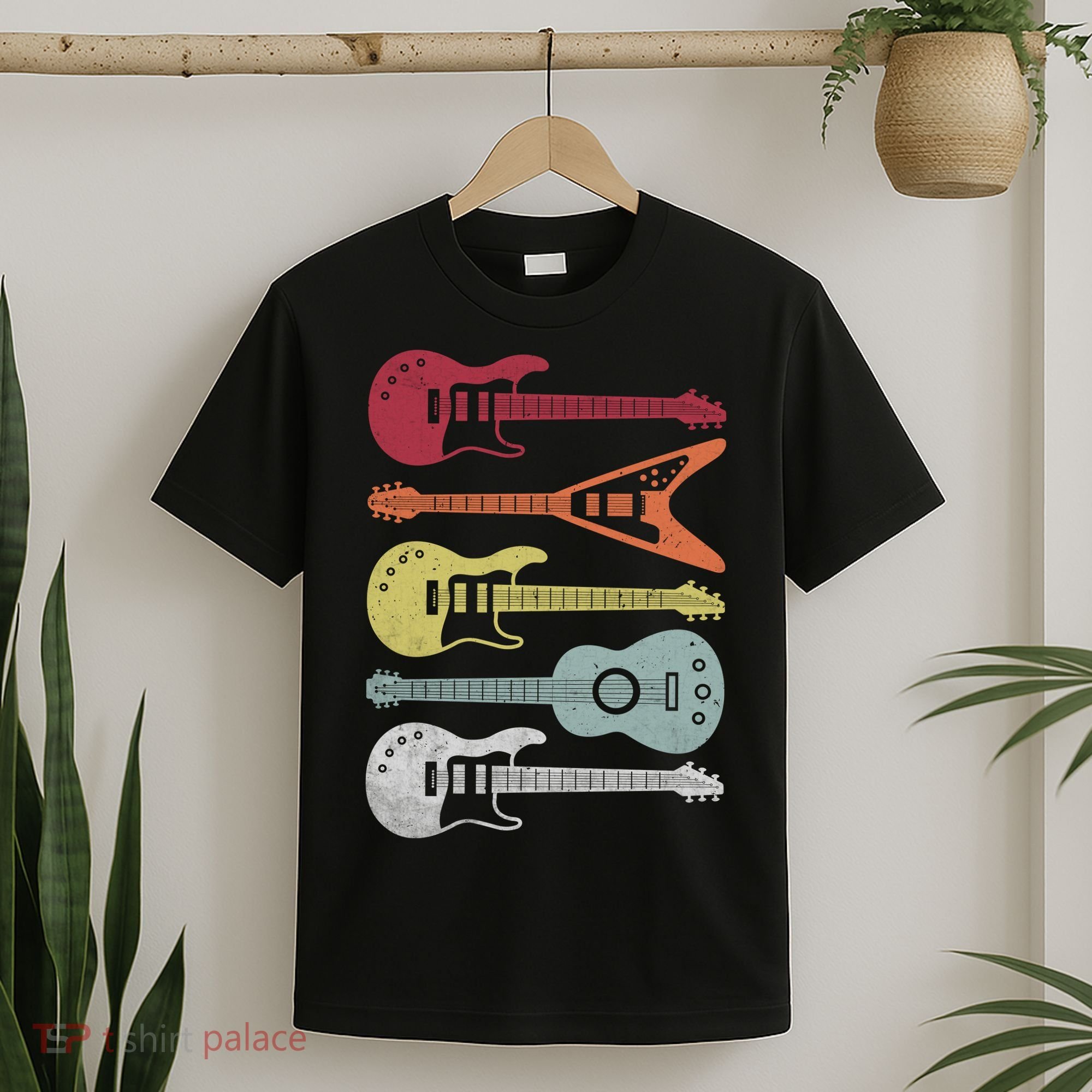 Guitar Retro T-Shirt