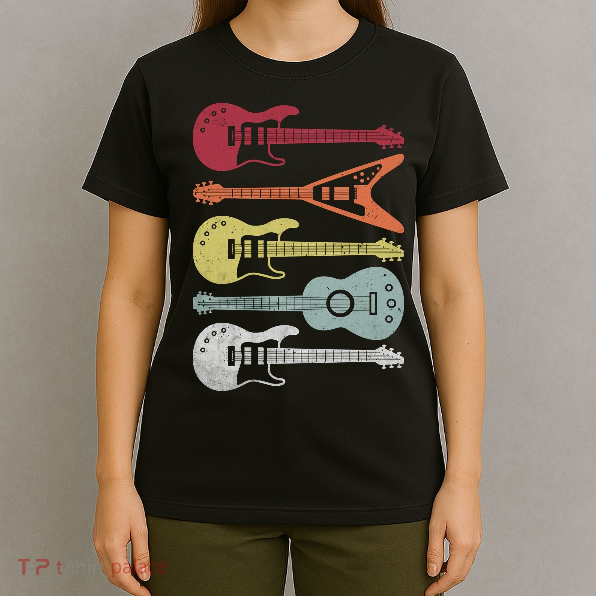 Guitar Retro T-Shirt