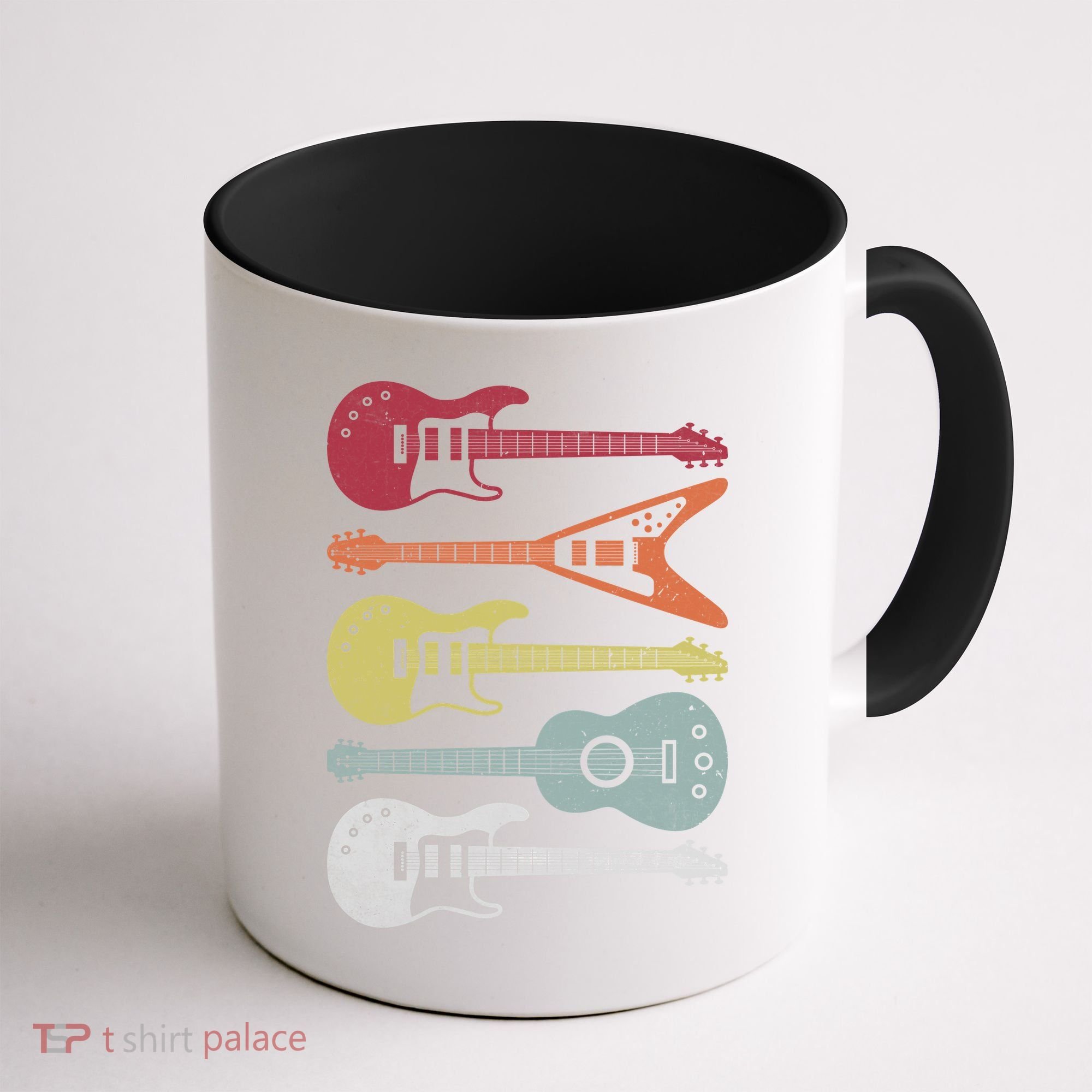 Guitar Retro Coffee Mug
