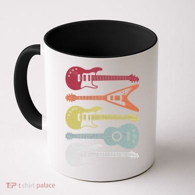 Guitar Retro Coffee Mug