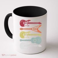 Guitar Retro Coffee Mug thumb 0