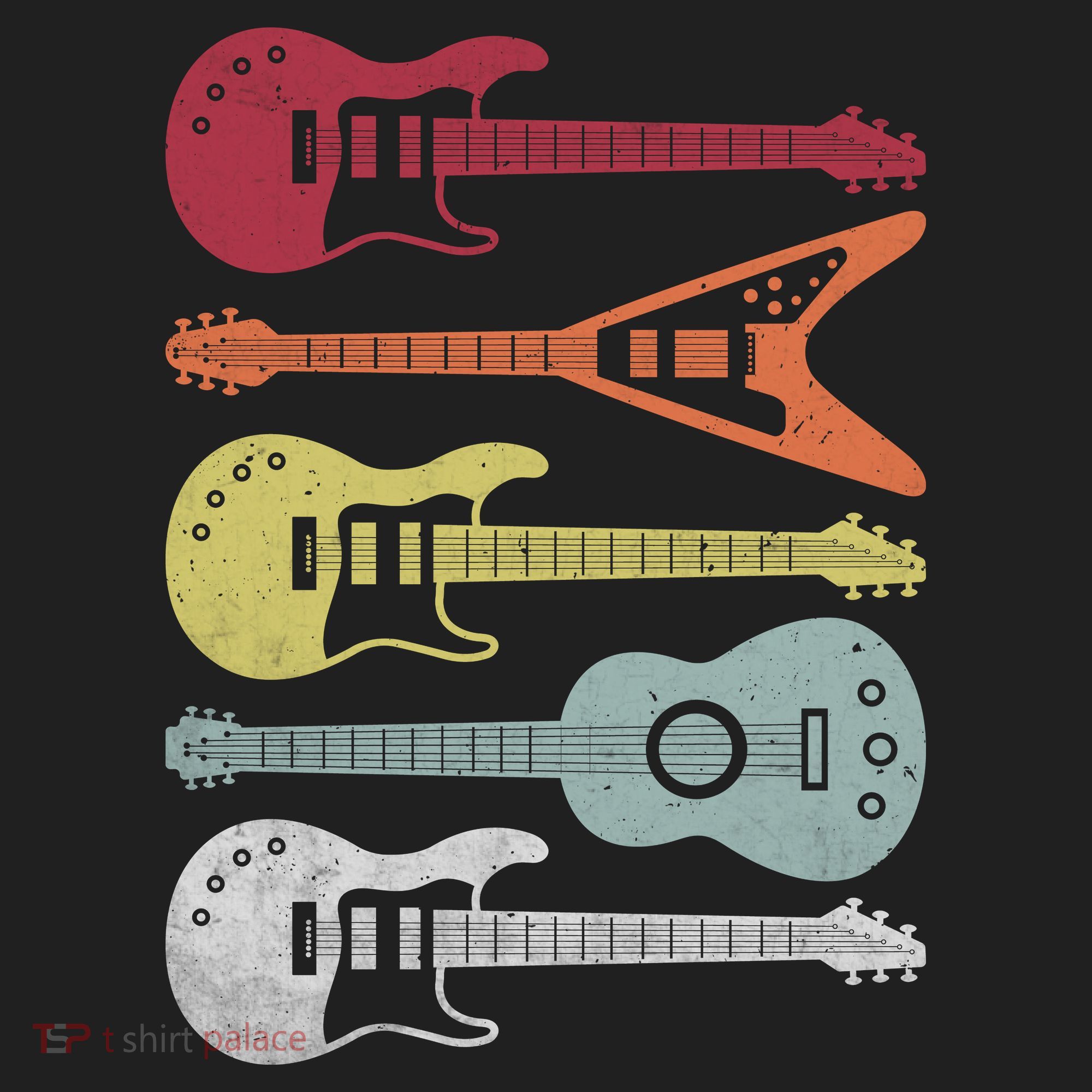 Guitar Retro Beanie