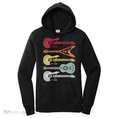 Guitar Retro Women's Hoodie