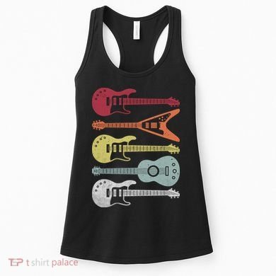 Guitar Retro Women's Tank Top