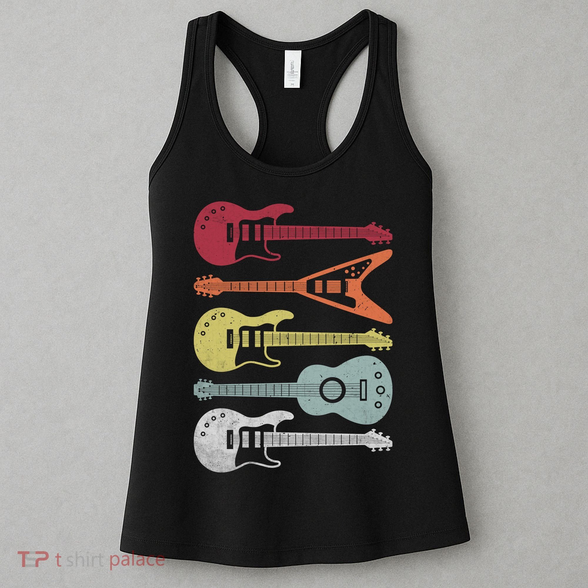 Guitar Retro Women's Tank Top