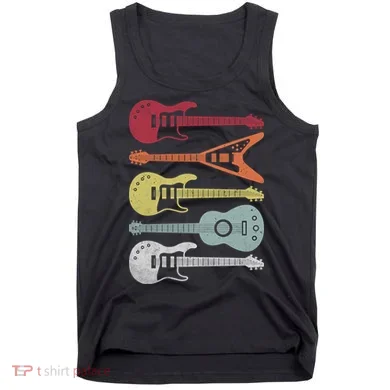Guitar Retro Tank Top