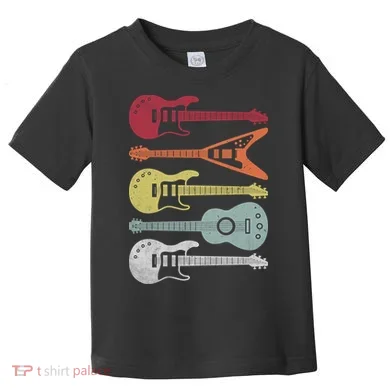 Guitar Retro Toddler T-Shirt