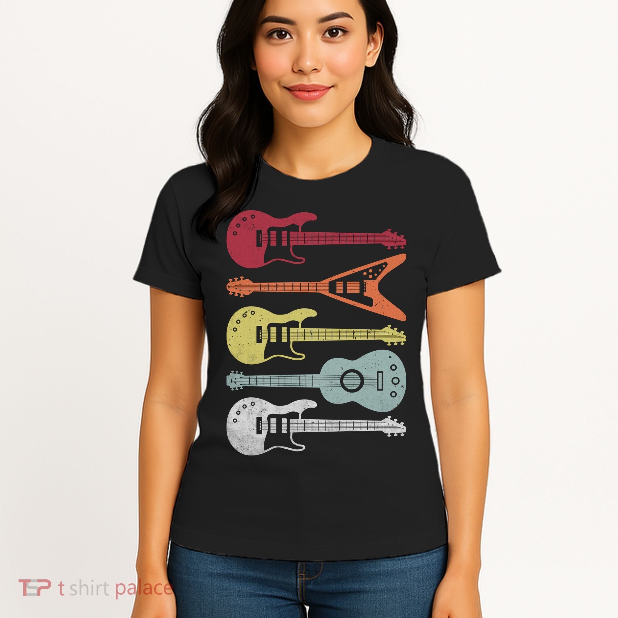 Guitar Retro Women's T-Shirt