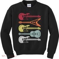 Guitar Retro Kids Sweatshirt thumb 0