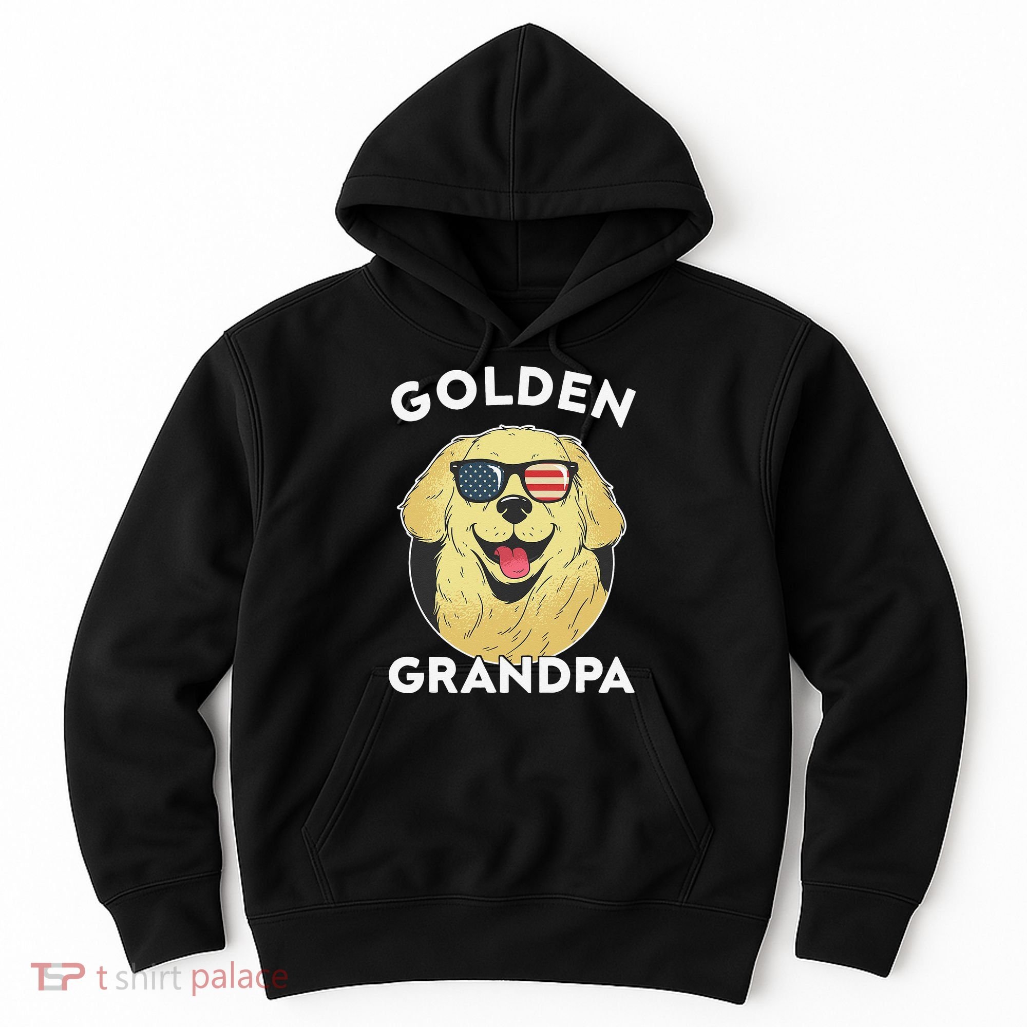 Golden Retriever Grandpa Hoodie